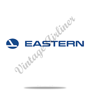 Eastern Air Lines 1964 Logo Round Sandstone Coaster