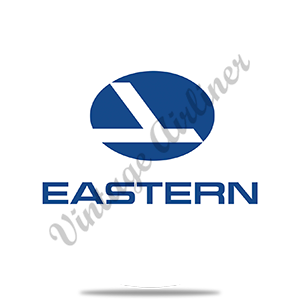 Eastern Air Lines Logo Round Sandstone Coaster