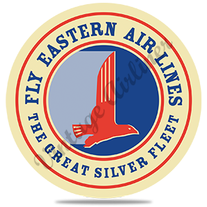 Copy of Eastern Air Lines Vintage Connie Round Sandstone Coaster