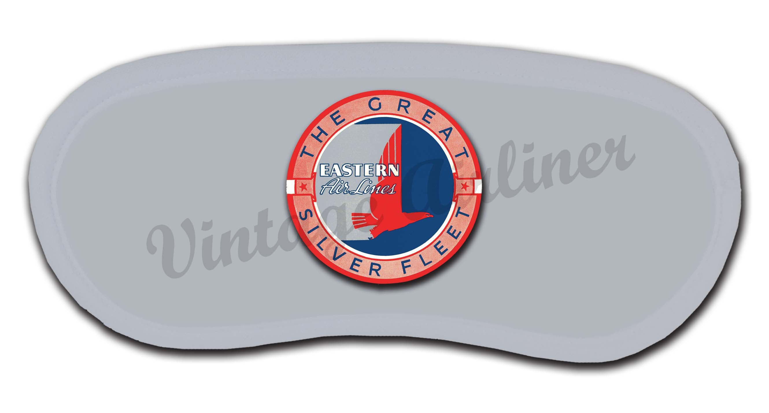 Eastern Air Lines Great Silver Fleet Vintage Bag Sticker Sleep Mask