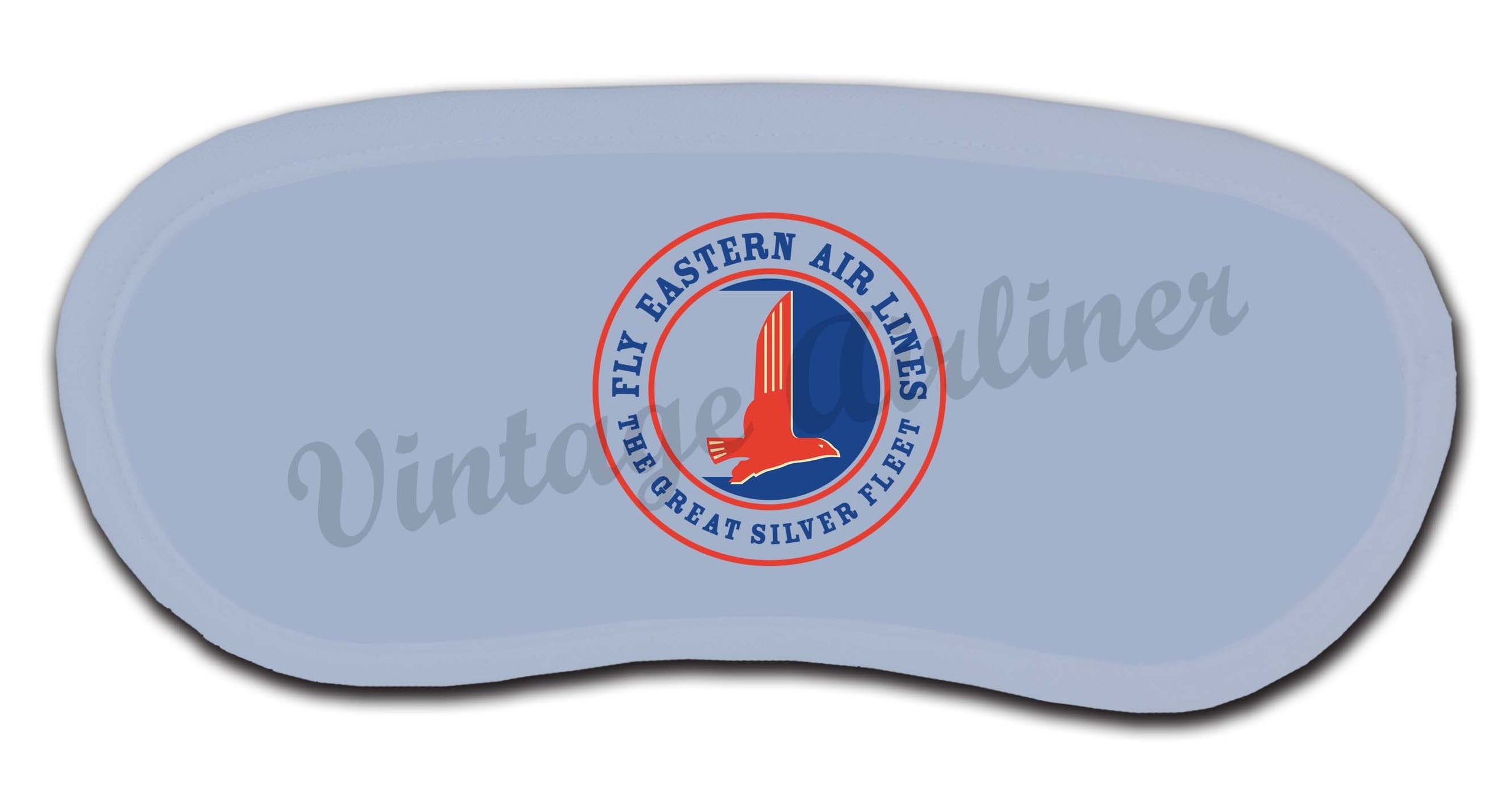 Eastern Air Lines 1940's Great Silver Fleet Vintage Bag Sticker Sleep Mask