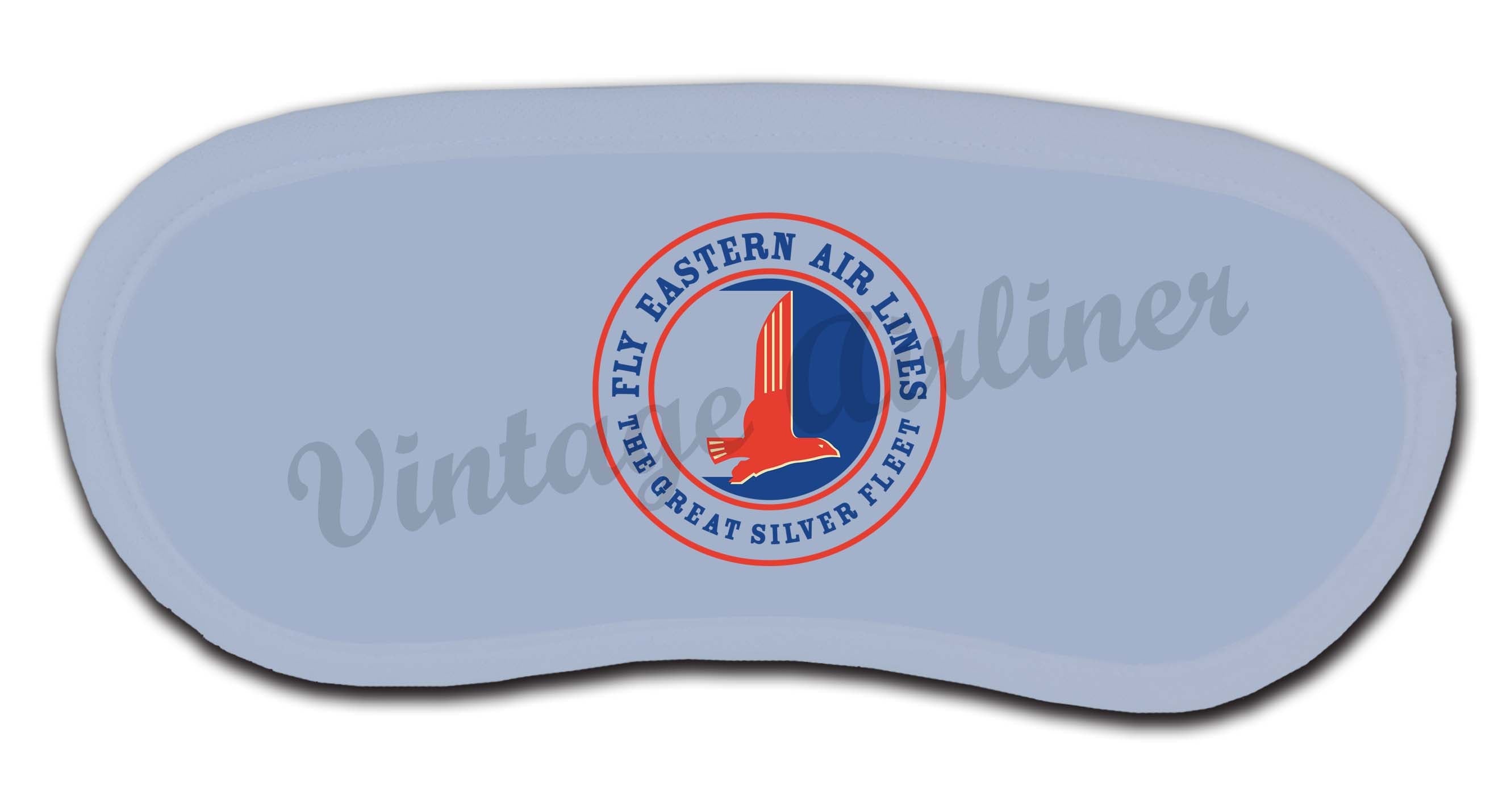 Eastern Air Lines 1940's Great Silver Fleet Vintage Bag Sticker Sleep Mask