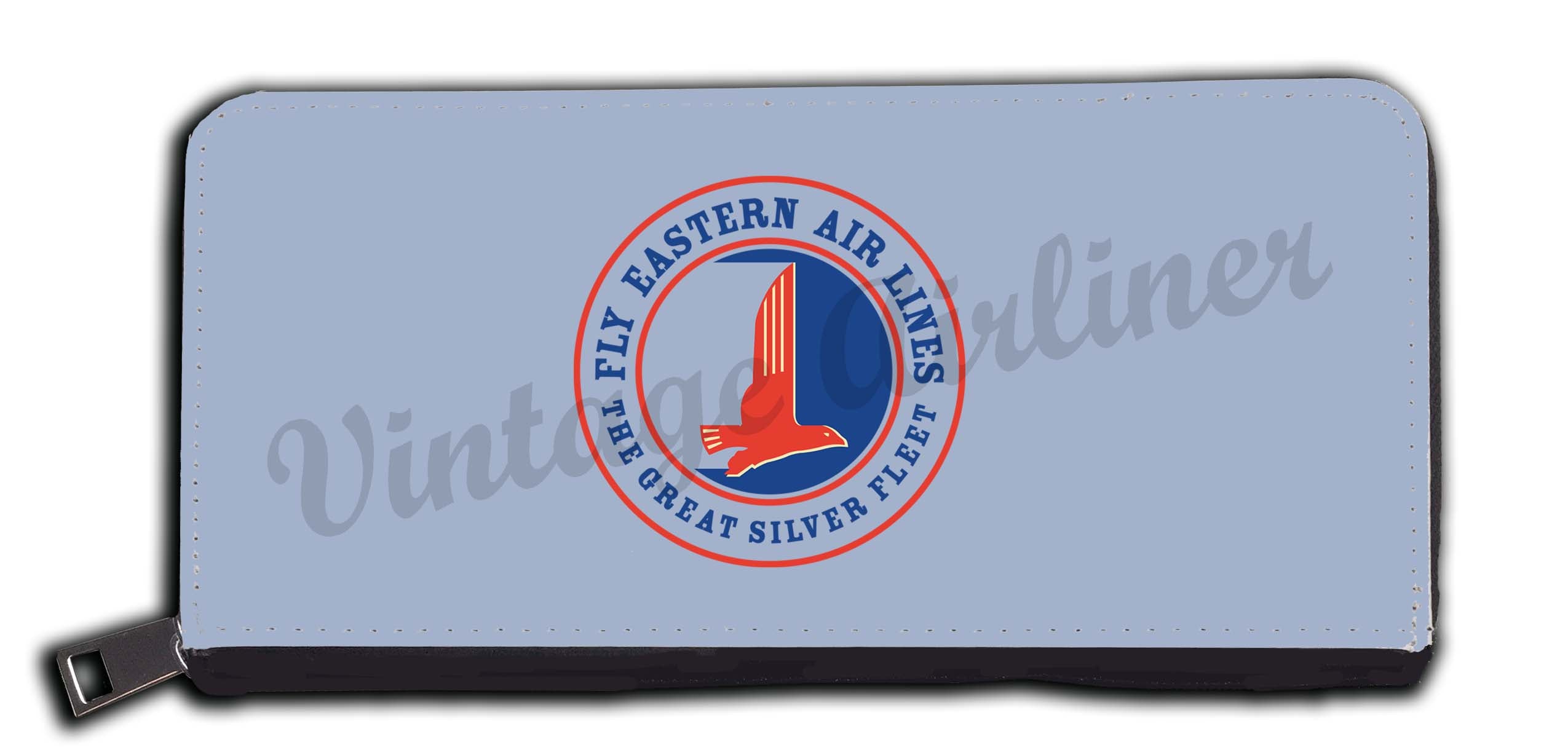 Eastern Air Lines Great Silver Fleet Vintage Bag Sticker Wallet