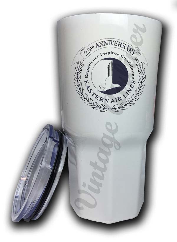 Eastern Air Lines 25th Anniversary Tumbler
