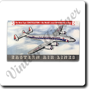 Eastern Air Lines Vintage Connie Square Sandstone Coaster