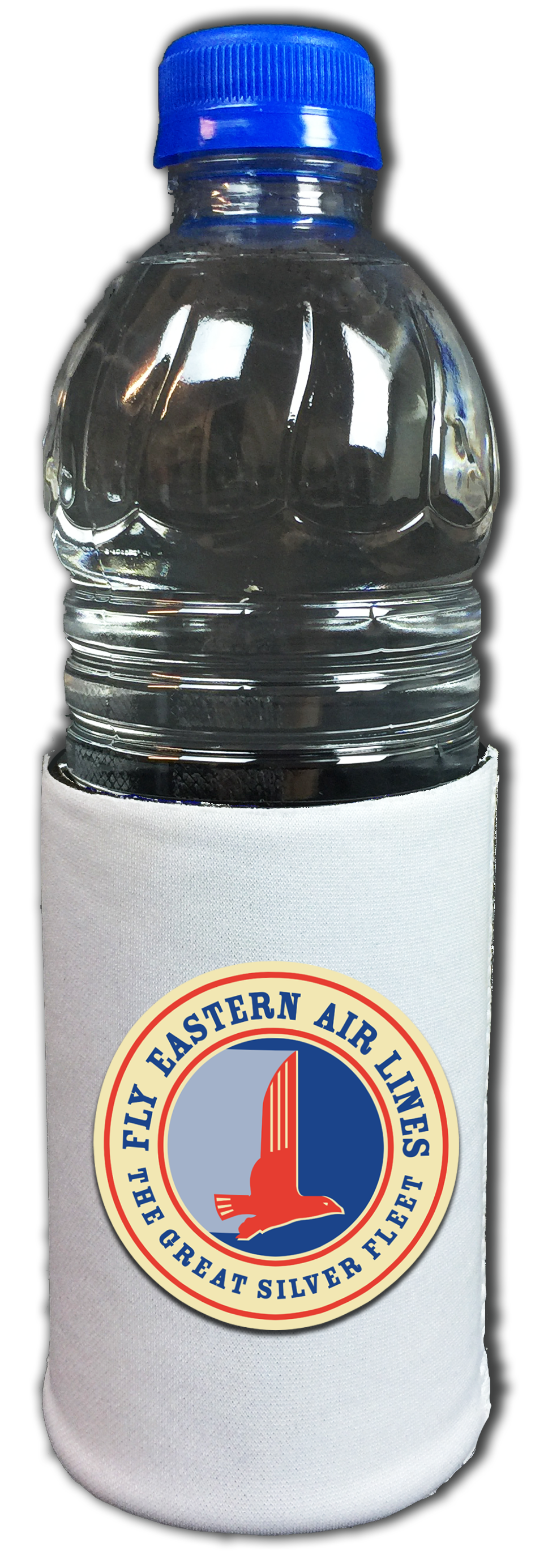 Eastern Air Lines Great Silver Fleet 1940's Vintage Bag Sticker Beverage Wrap