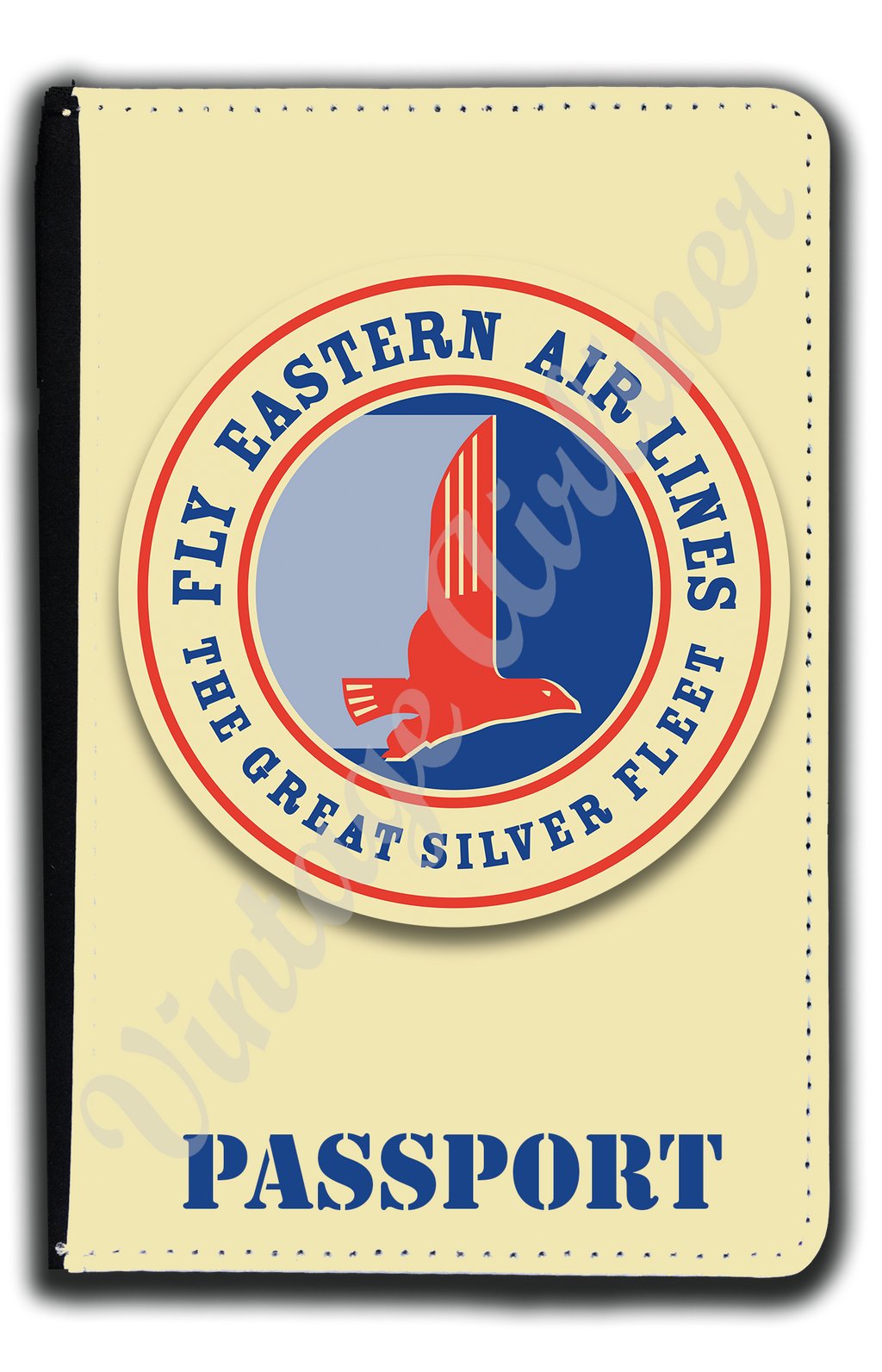 Eastern Air Lines Great Silver Fleet Logo Passport Case