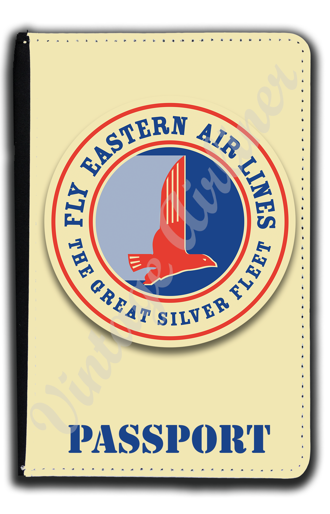 Eastern Air Lines Great Silver Fleet Logo Passport Case