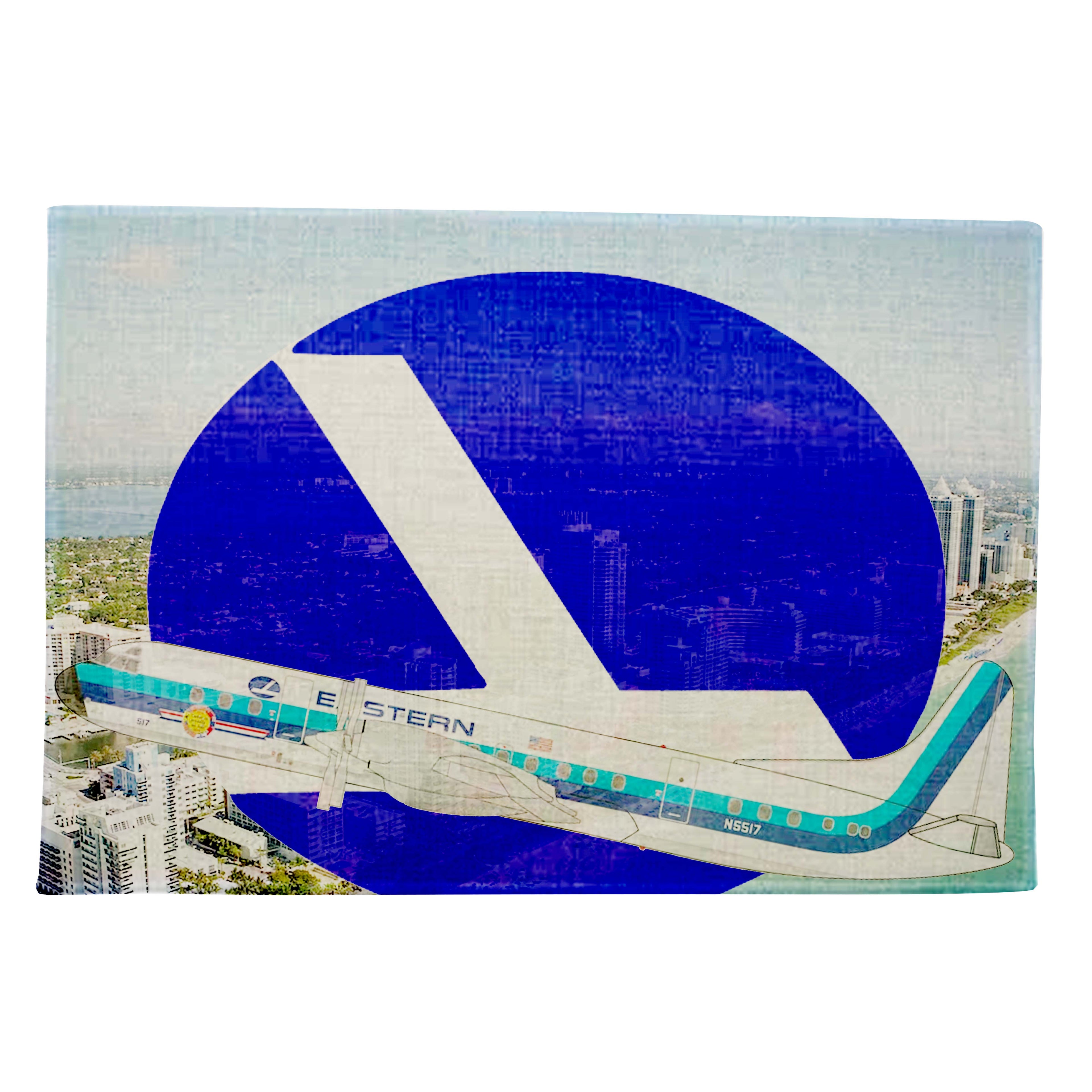 Eastern Air Lines - Miami Florida - Linen Placemats (A SET OF 4)