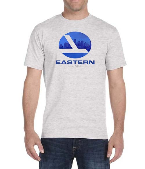 Eastern Air Lines Logo Orgin City View T-Shirt