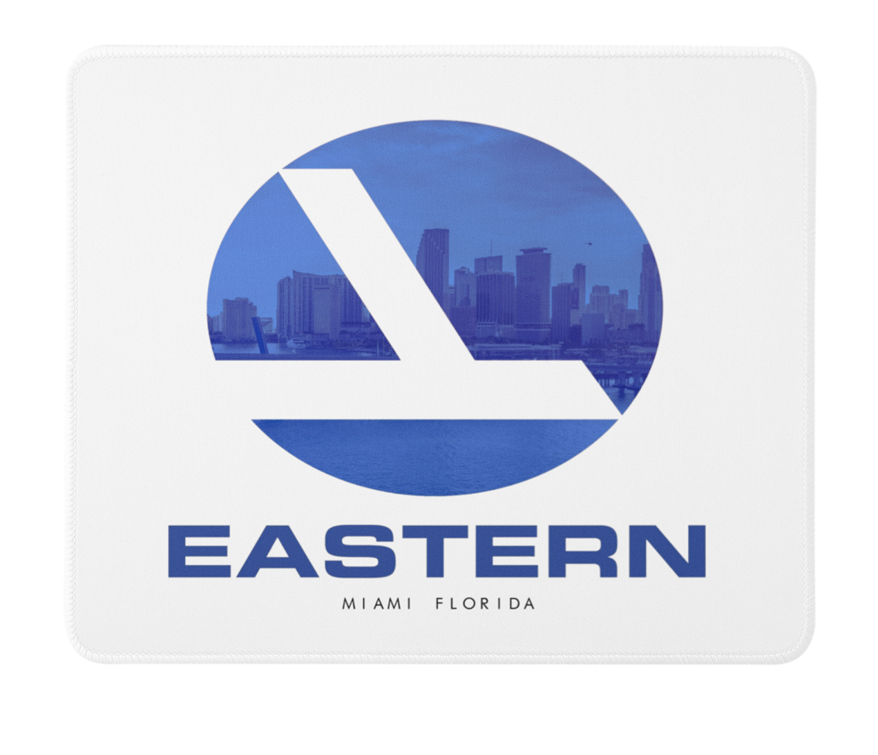 Eastern Air Lines Orgin City View - Miami Florida - Mousepad