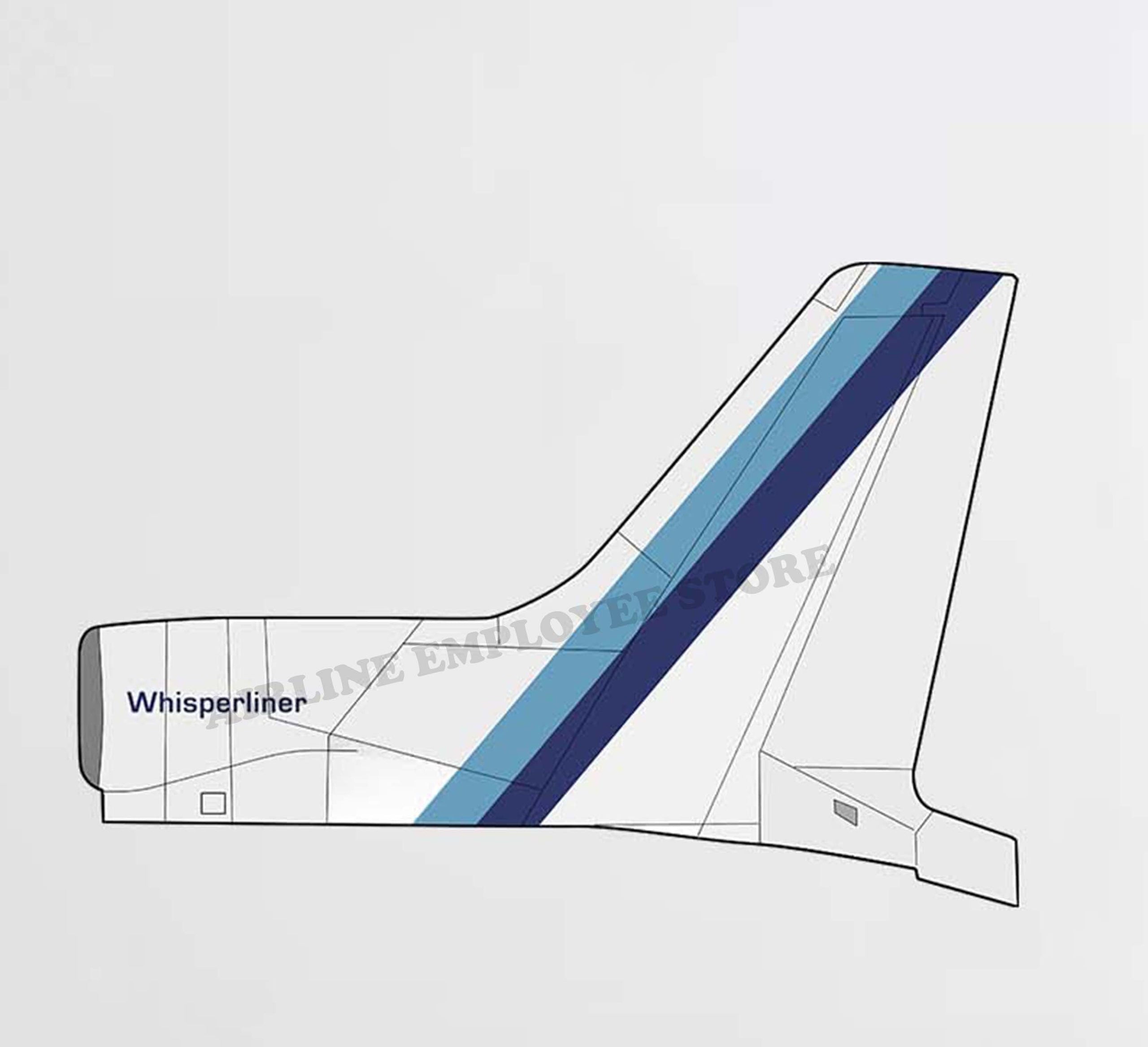 Eastern Air Lines L-1011 Tail Decal Stickers