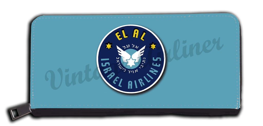 El Al 1950's Vintage Bag Sticker Wallet