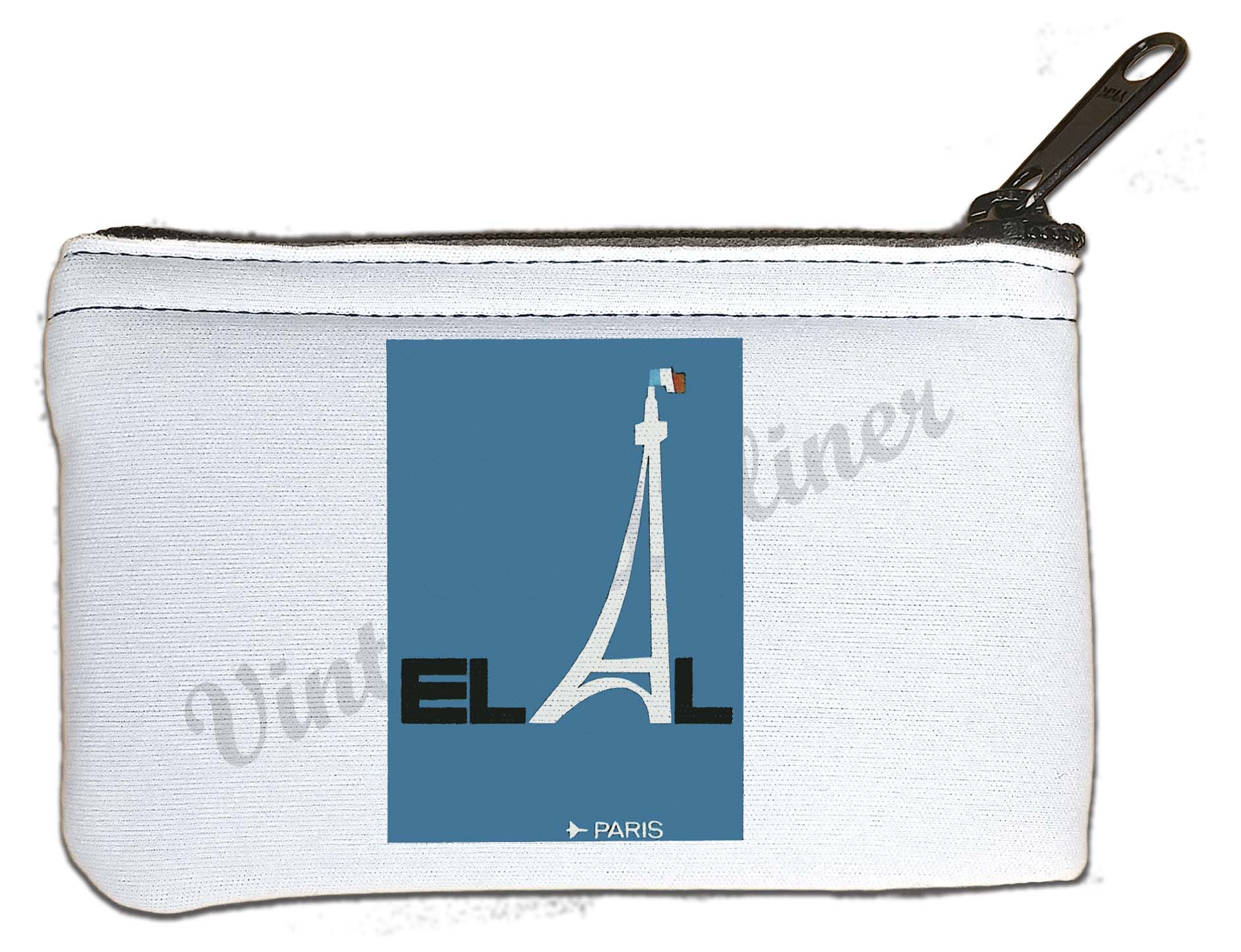 Elal Israel Airlines - Paris - Rectangular Coin Purse