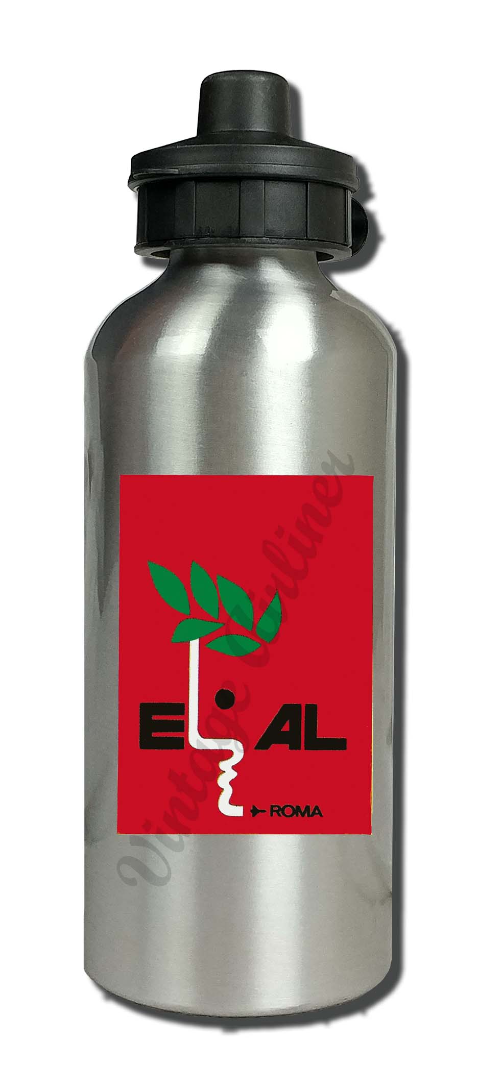 El Al Israel Airlines - Roma - Aluminum Water Bottle