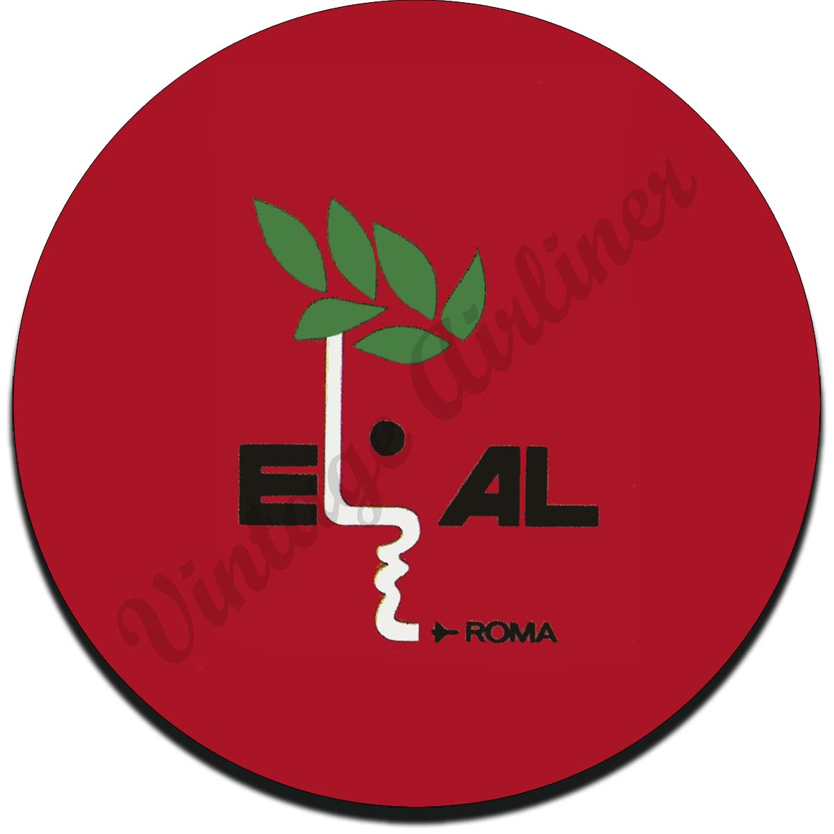 Elal Israel Airlines - Roma - Sandstone Coaster