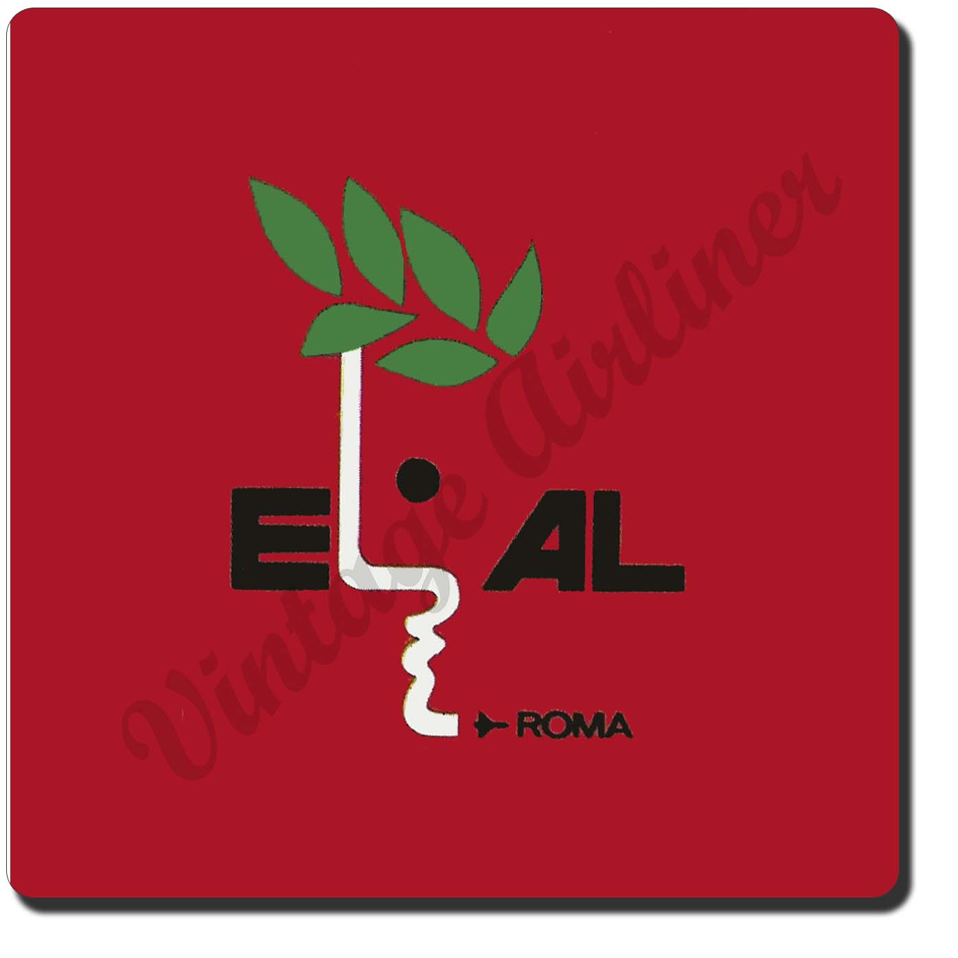 Elal Israel Airlines - Roma - Sandstone Coaster
