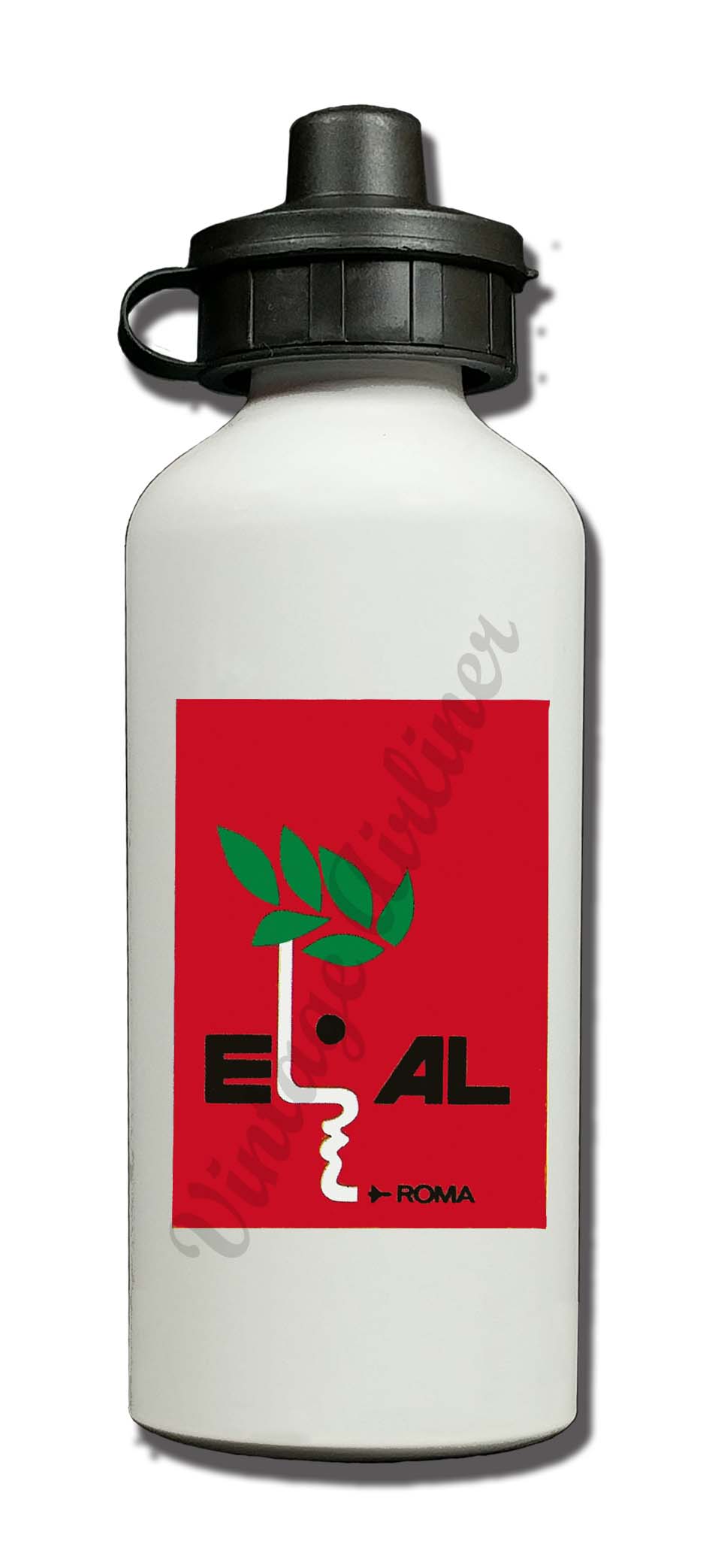 El Al Israel Airlines - Roma - Aluminum Water Bottle