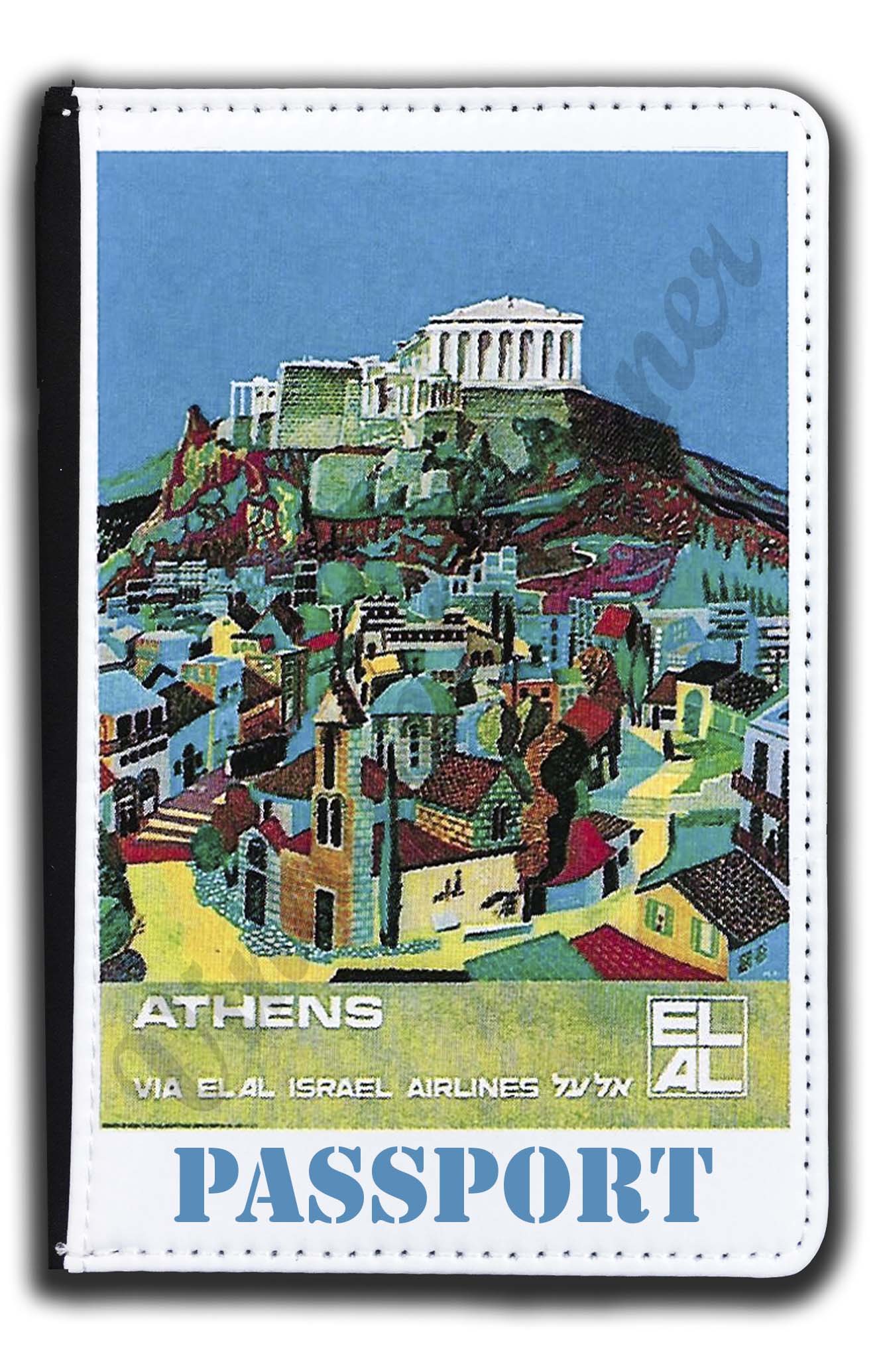 Elal Israel Airlines - Athens - Passport Case