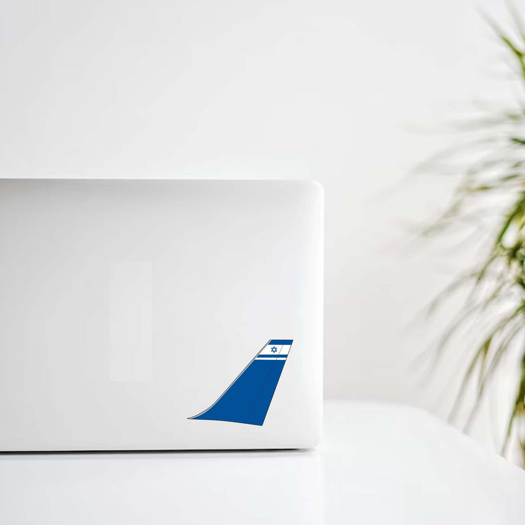 El Al Isreal Tail Decal Stickers