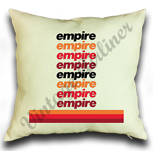 Empire Airlines Timetable Cover Linen Pillow Case Cover