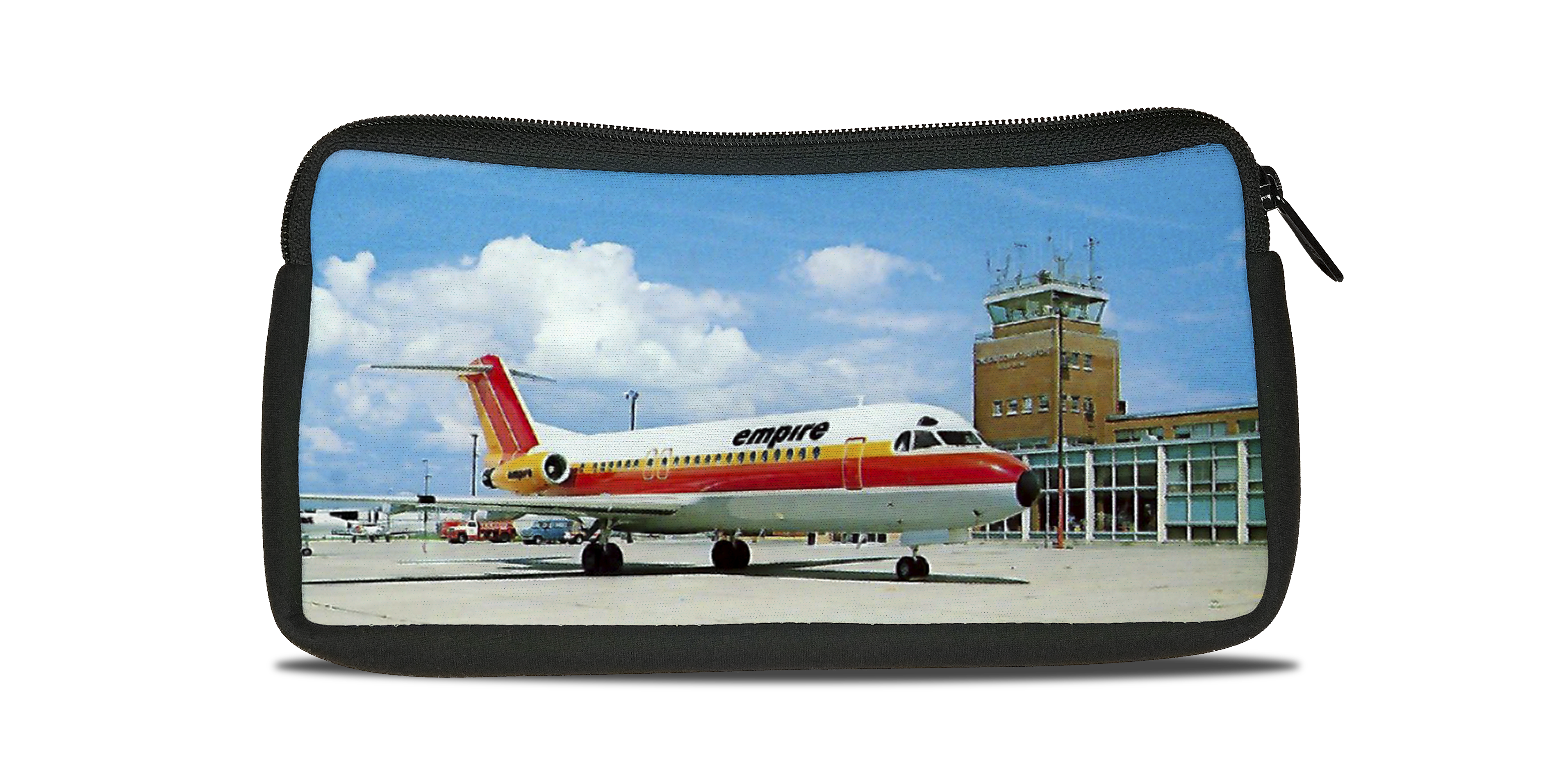 Empire 1985 Airplane Bag Sticker Travel Pouch