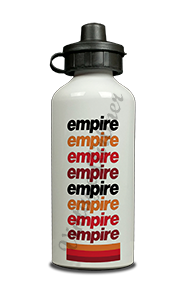 Empire Airlines Logo Timetable Aluminum Water Bottle