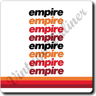 Empire Airlines Logo Square Sandstone Coaster