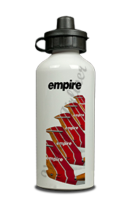 Empire Airlines Tail Livery Timetable Aluminum Water Bottle