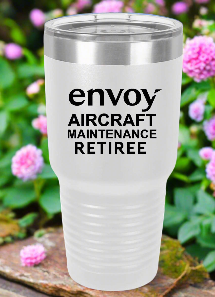 RETIREE Envoy Aircraft Maintenance Tumbler