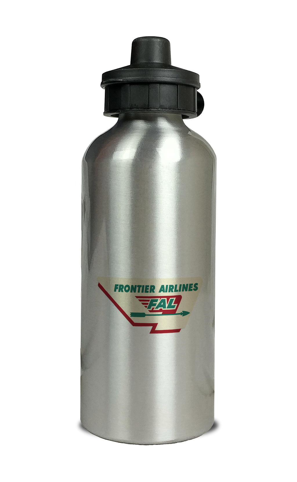 Frontier Airlines 1950's Aluminum Water Bottle