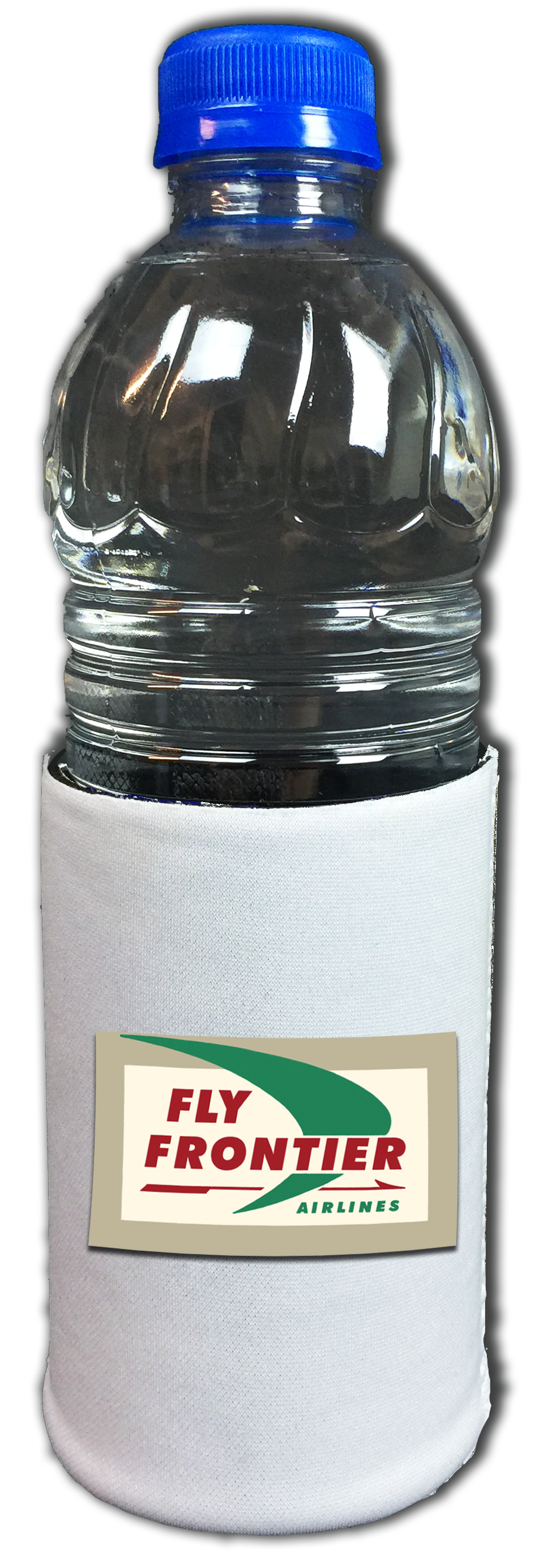 Frontier Airlines 1960's Logo Bag Sticker Beverage Wrap