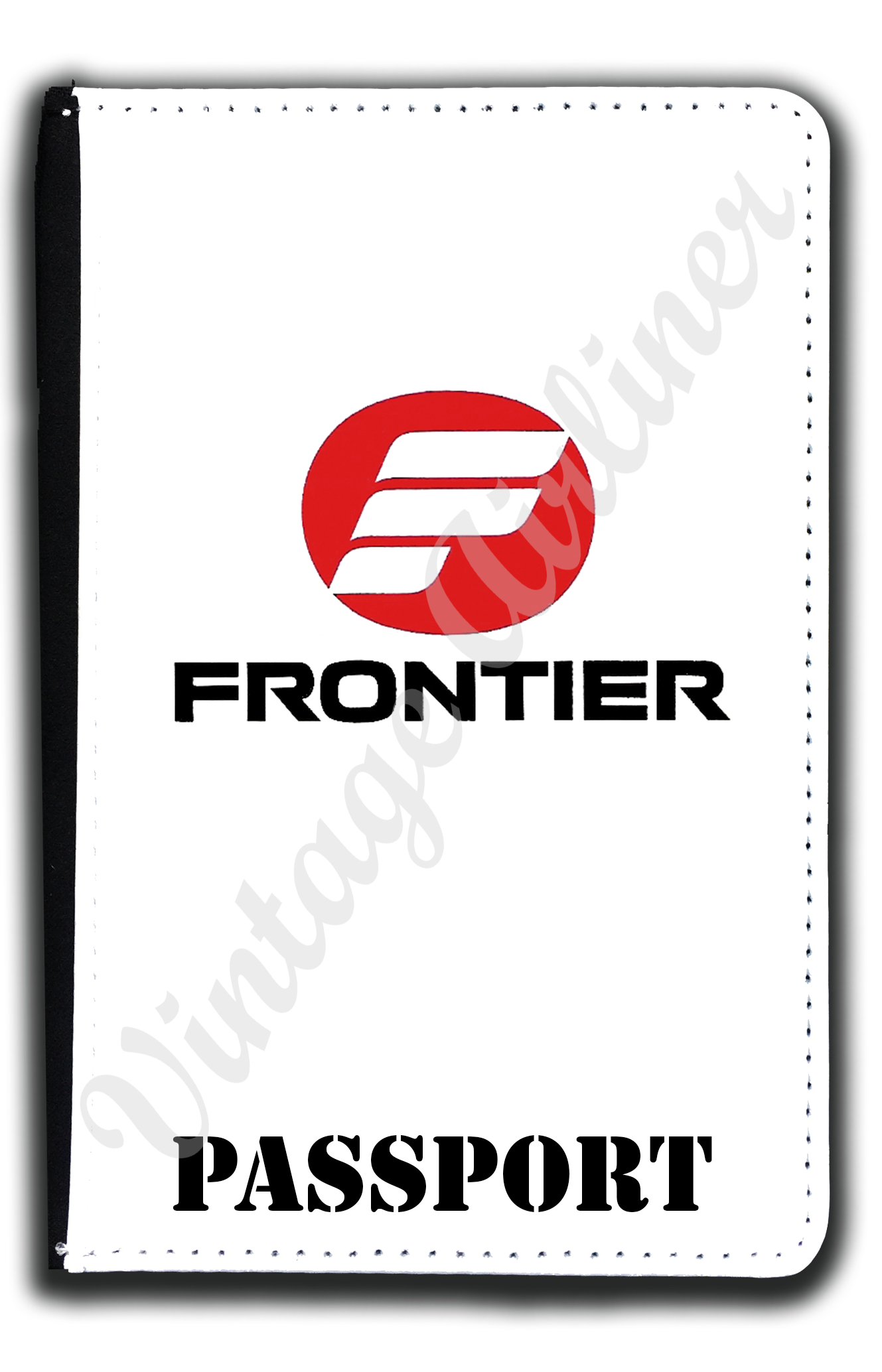 Frontier Airlines 1970's Logo Passport Case