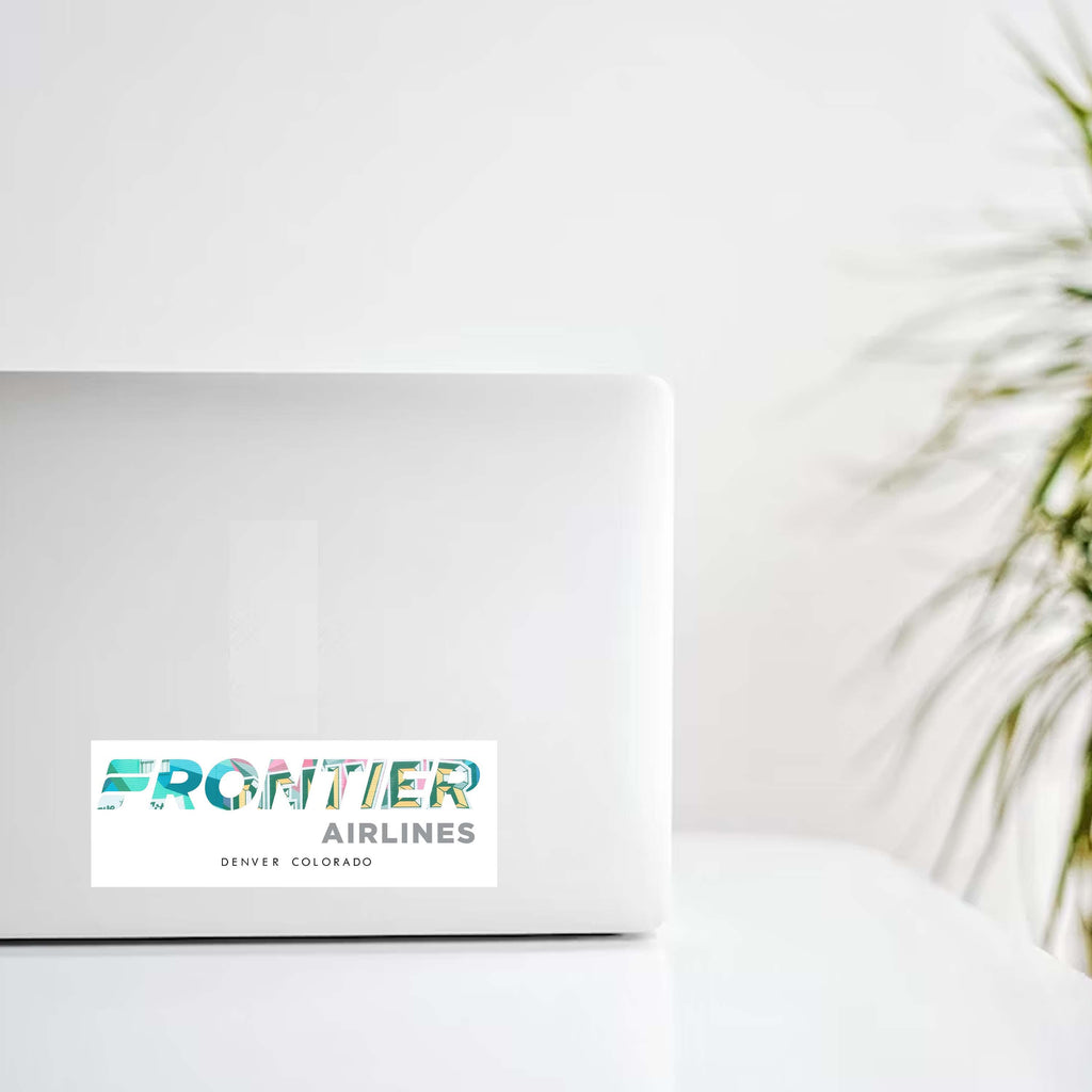 Frontier City View Decal Stickers