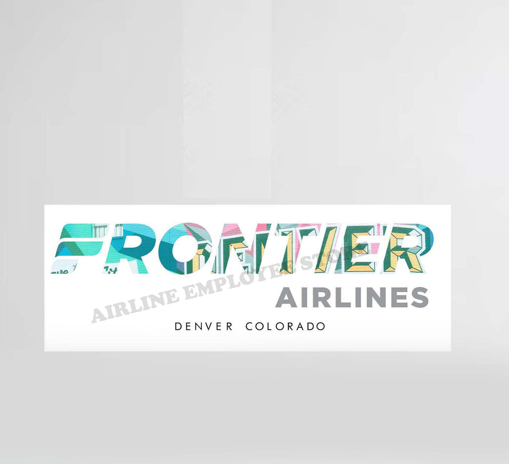 Frontier City View Decal Stickers