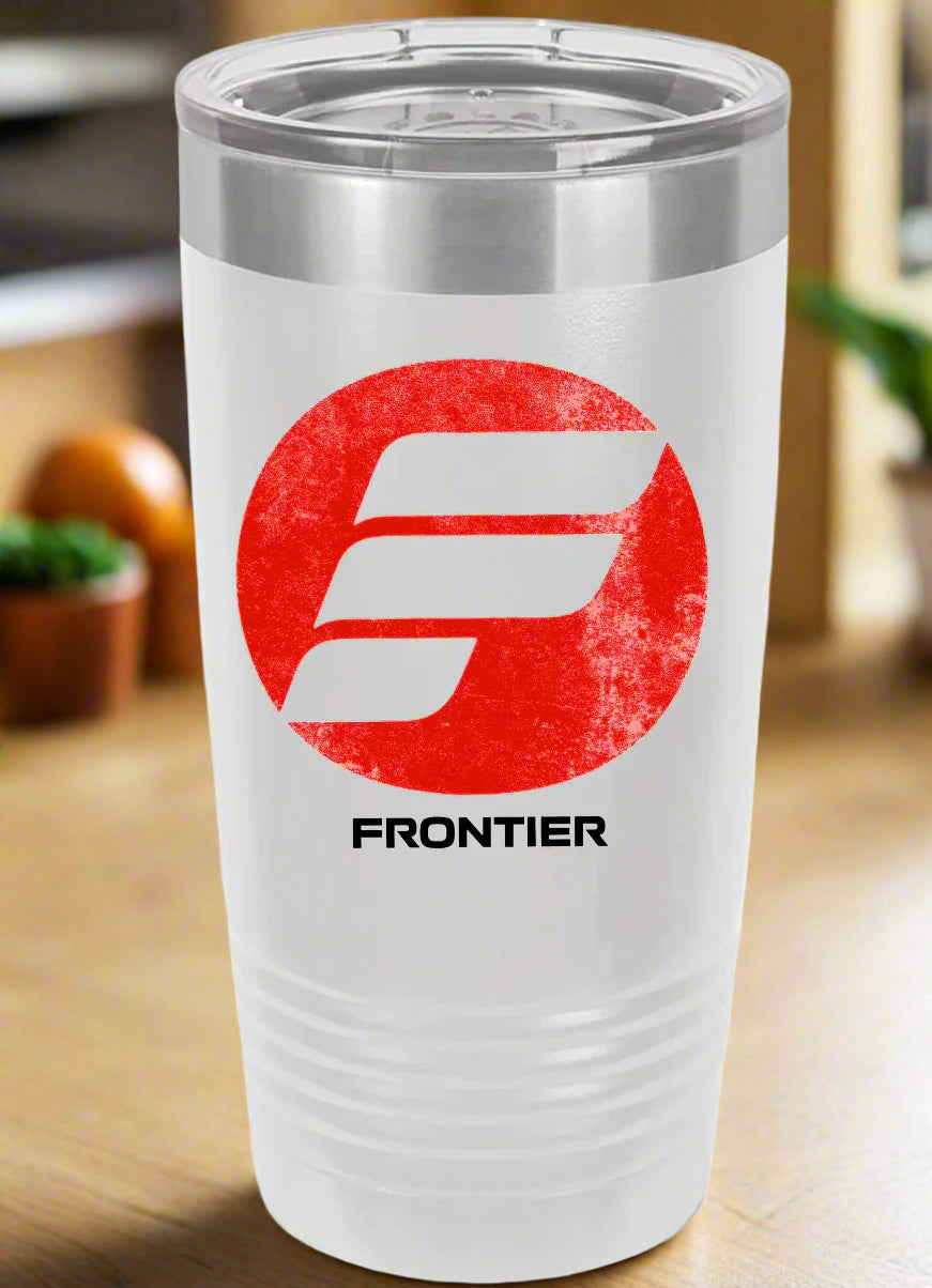 Frontier Airline Retro Style Tumbler