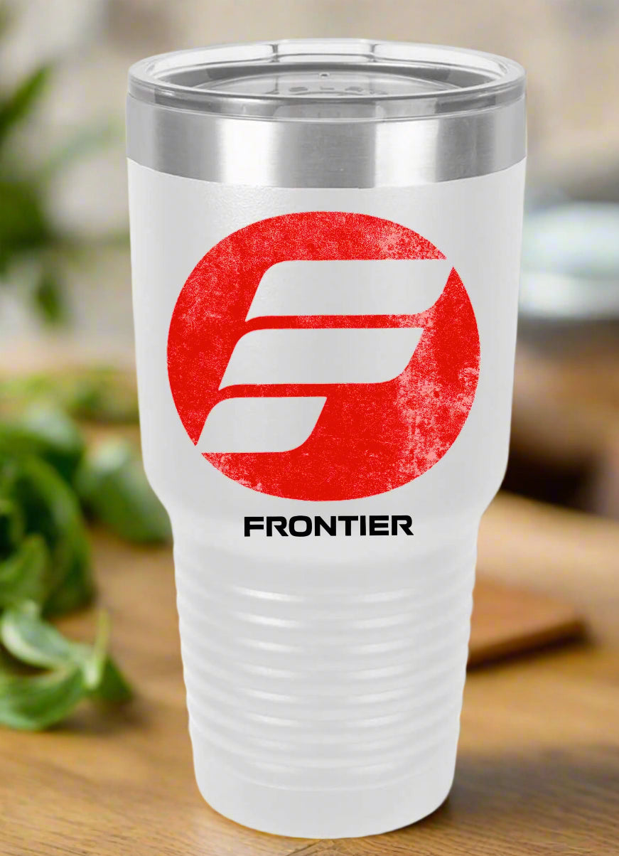 Frontier Airline Retro Style Tumbler