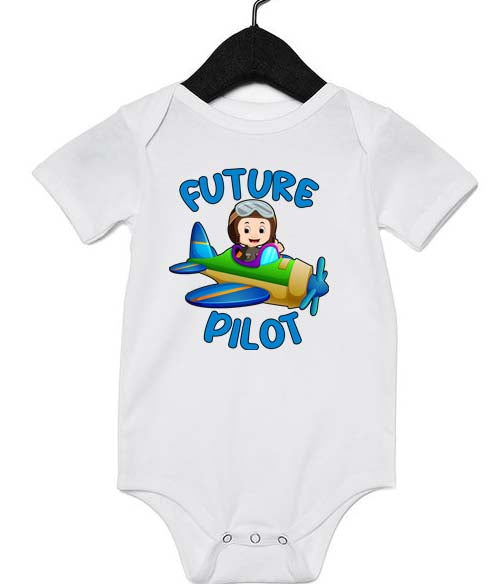 Future Pilot Infant Onesie