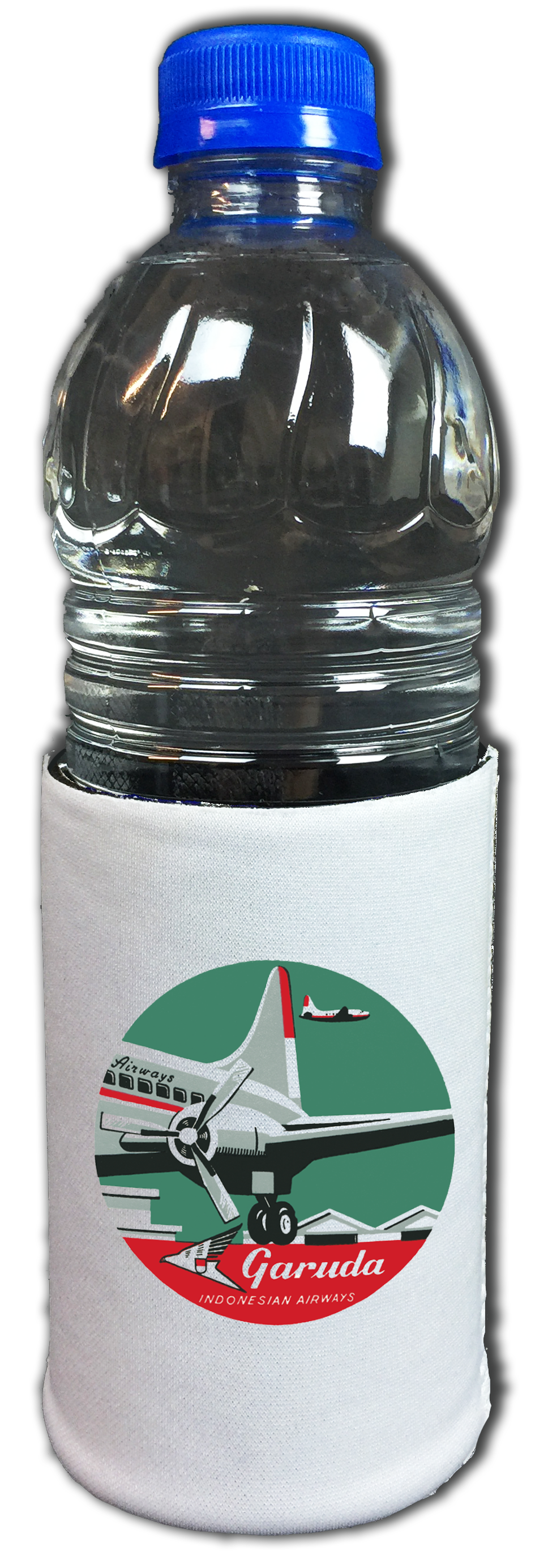 Garuda Indonesia Airlines 1950's Vintage Beverage Wrap