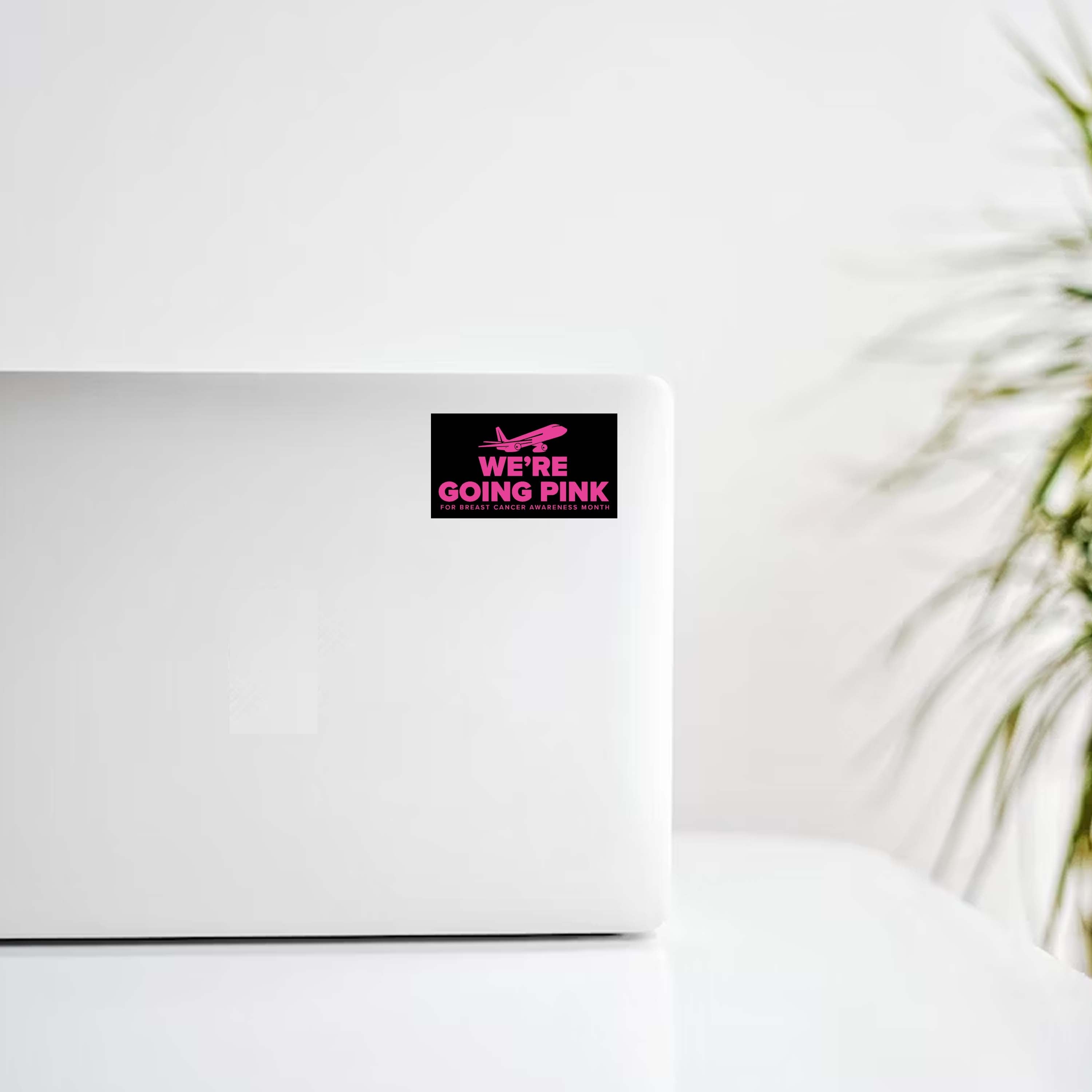We're Going Pink - Breast Cancer Awareness Decal Stickers