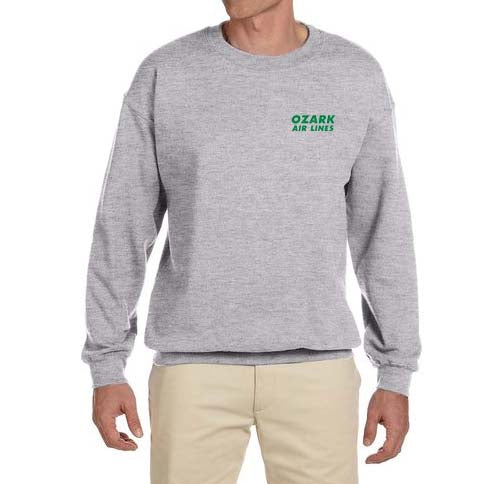 Ozark Airlines Logo Sweatshirt Embroidered