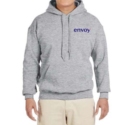 Envoy Airlines Logo Hooded Sweatshirt Embroidered