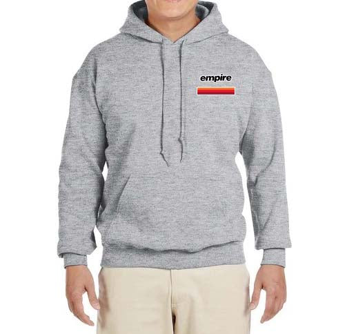 Empire Airlines Logo Hooded Sweatshirt Embroidered