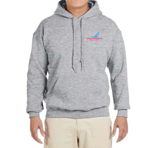 Piedmont Airlines Logo Hooded Sweatshirt Embroidered