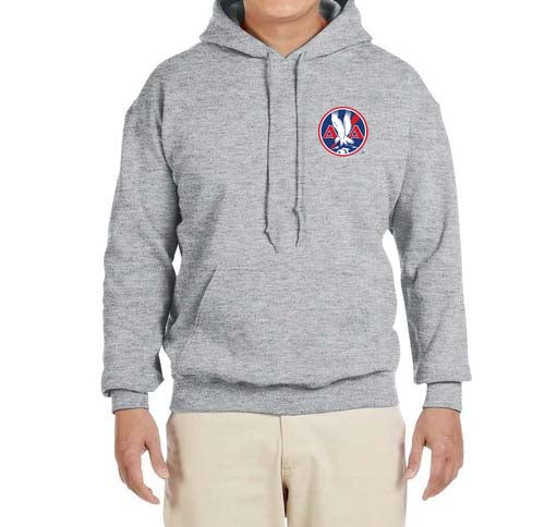 American Airlines 1930's AA Logo Hooded Sweatshirt Embroidered