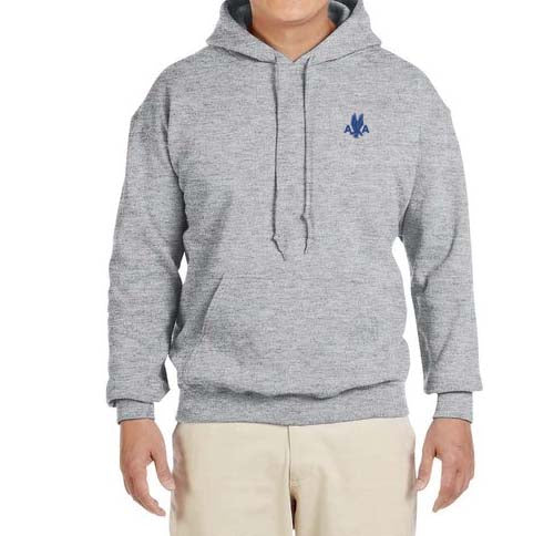 American Airlines 1940's AA Logo Hooded Sweatshirt Embroidered