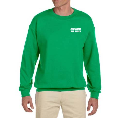 Ozark Airlines Logo Sweatshirt Embroidered