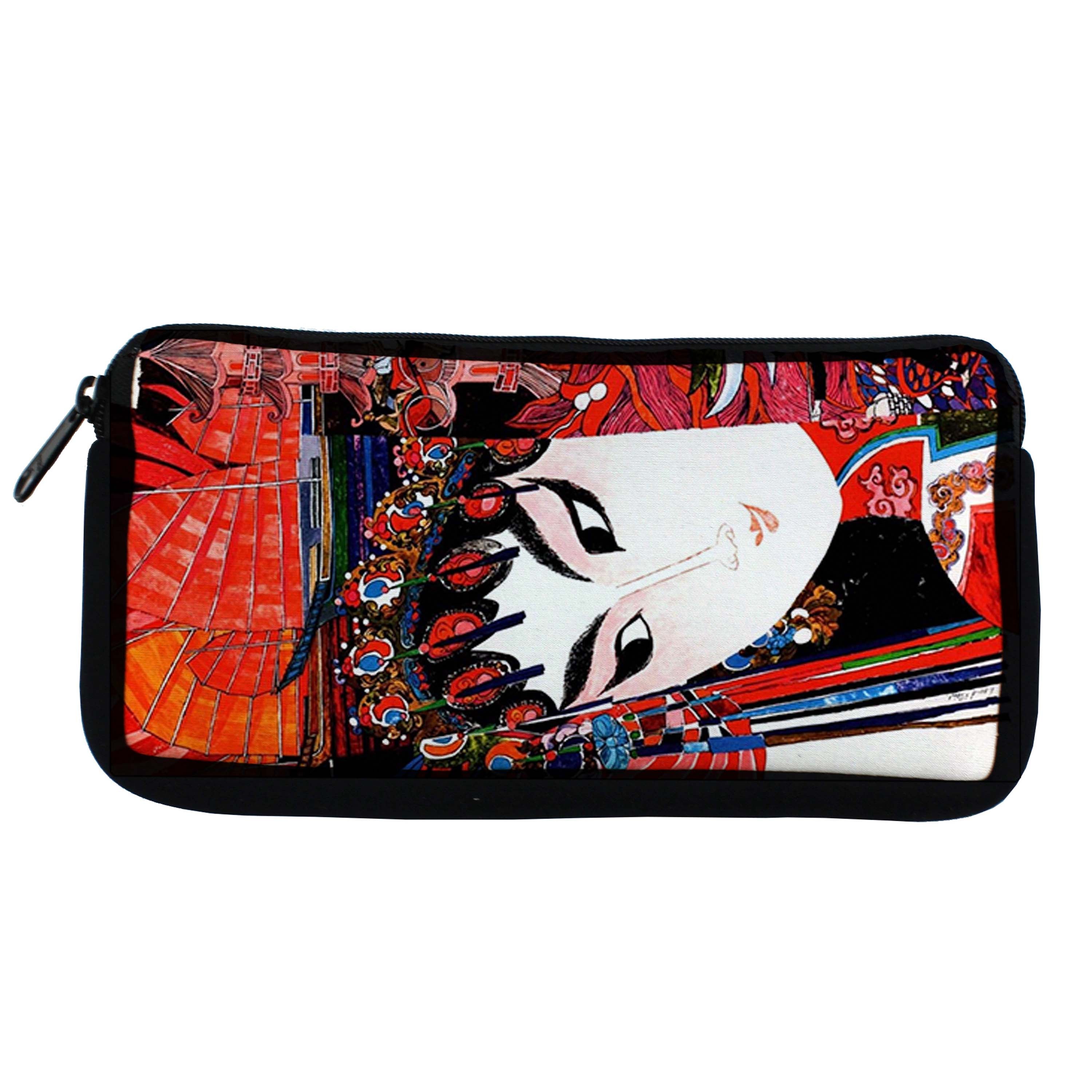 Hong Kong Travel Poster Ticket Travel Pouch