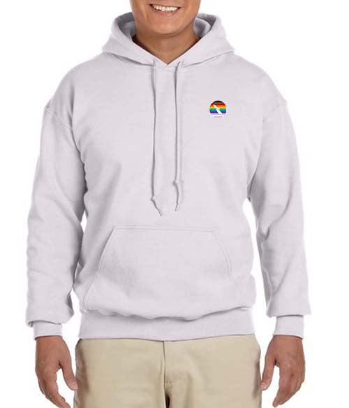 Pride 2013 American Airlines Logo LEFT CHEST Hooded Sweatshirt Embroidered