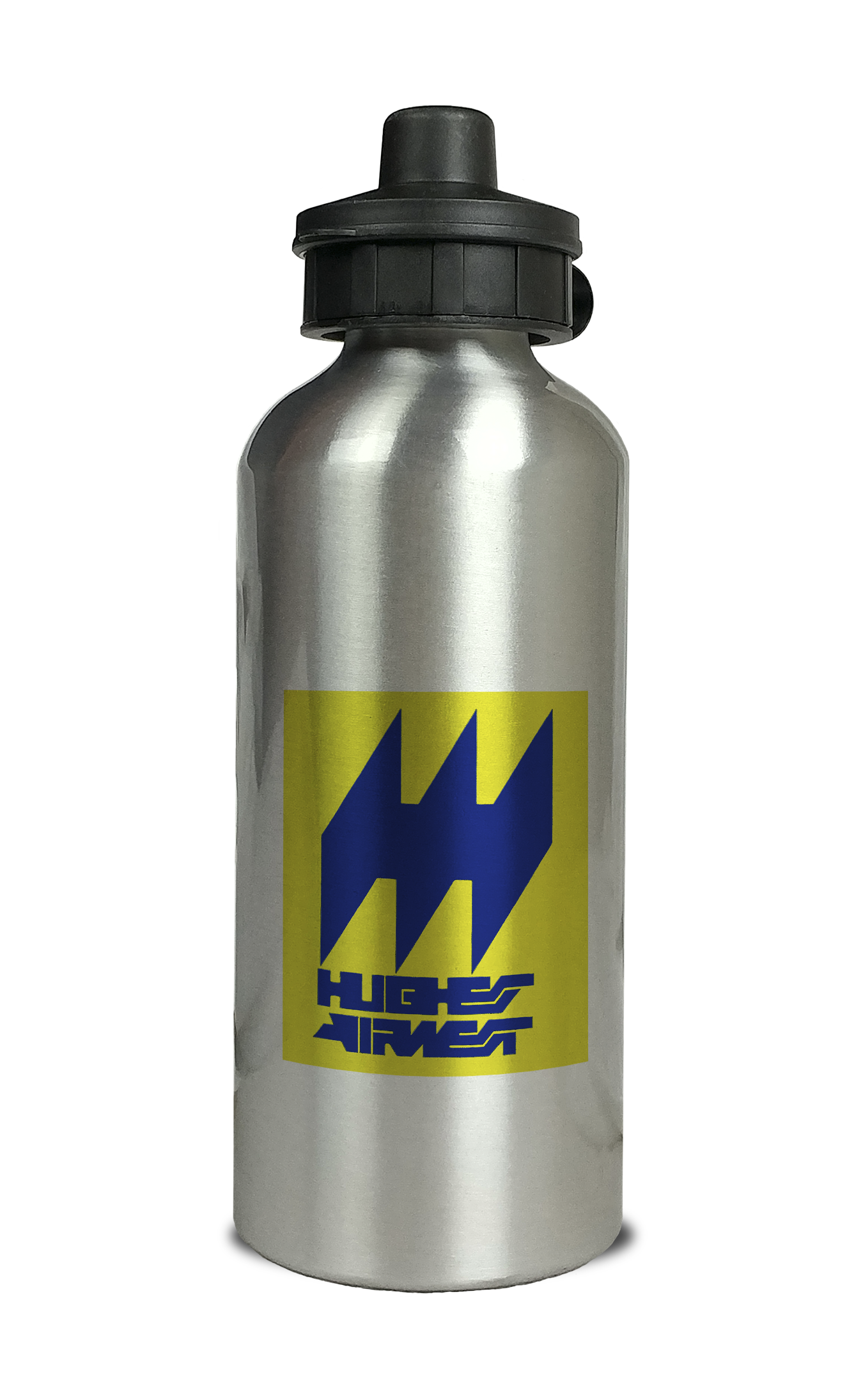 Hughes Airwest Last Logo Aluminum Water Bottle